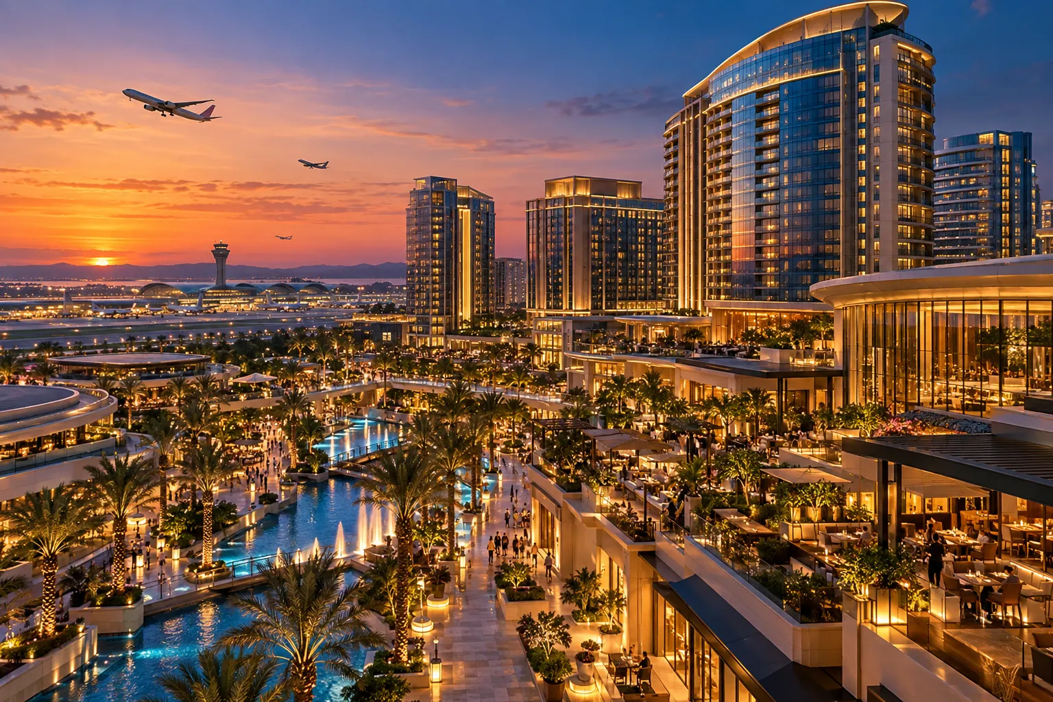 뉴포트 월드 리조트(Newport World Resorts) 리조트 전경